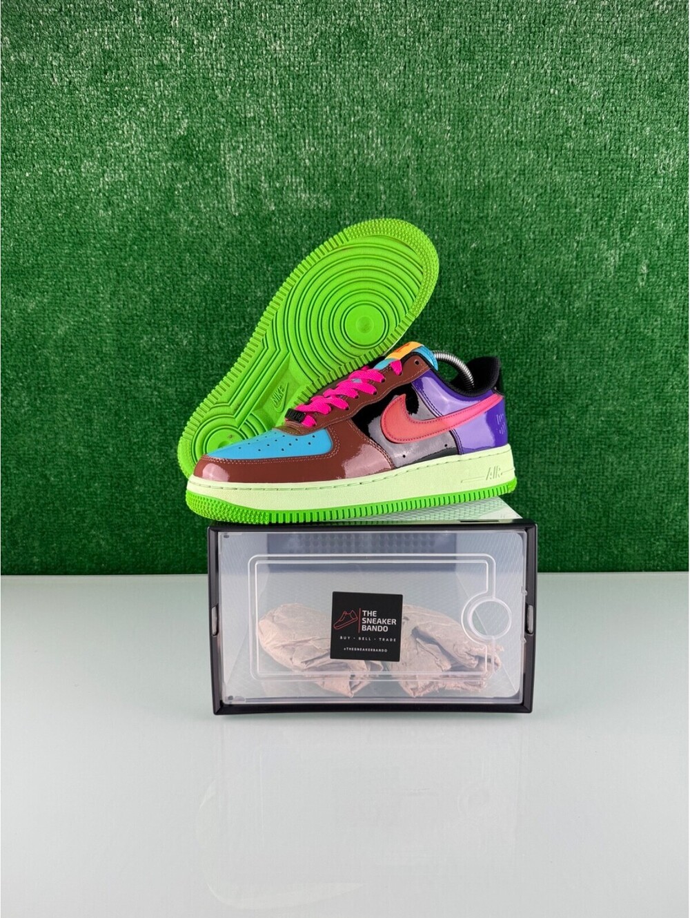 Size 8.5 - Undefeated x Nike Air Force 1 Low Pink Prime